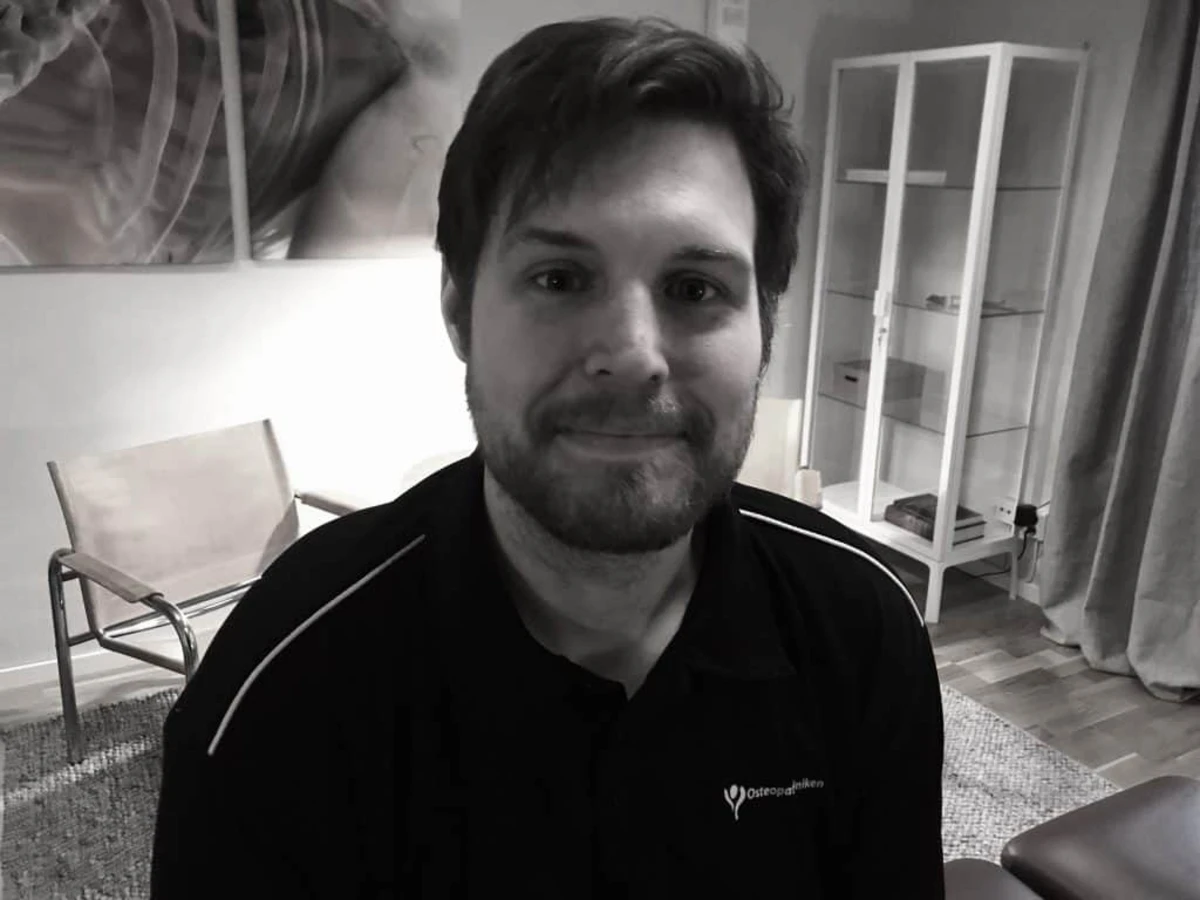 Bild på osteopat Martin Nygren